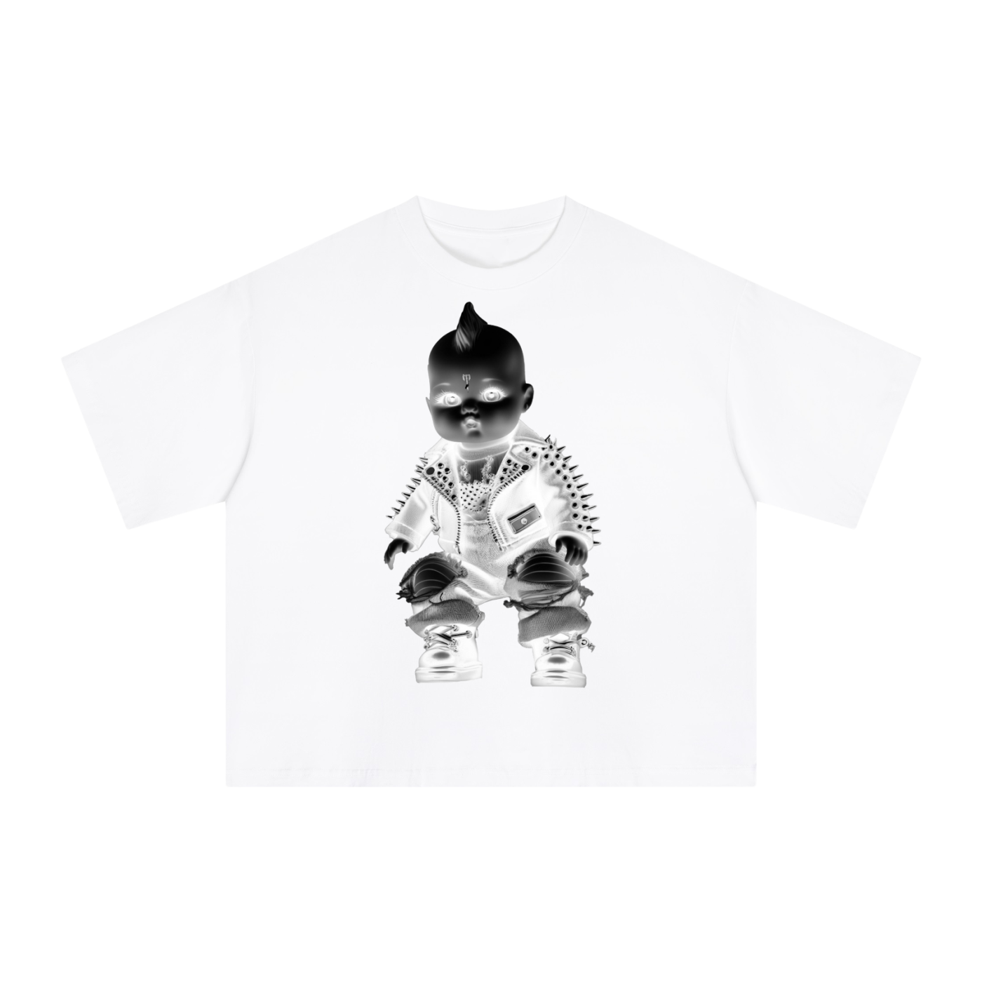 CHRYST MOON - MISFIT BB (OS BOXY TEE)